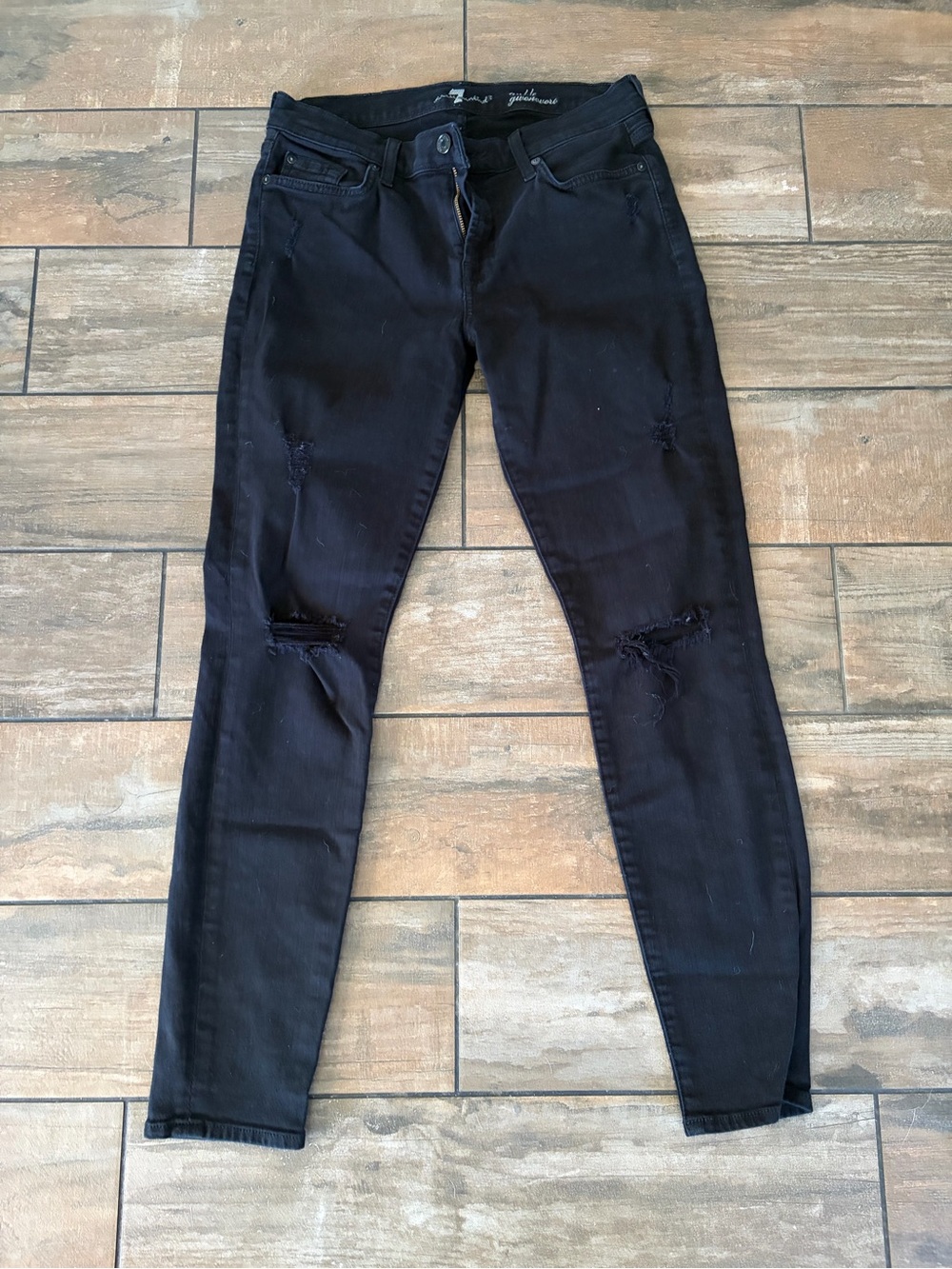 7 For All Man Kind Skinny Jeans